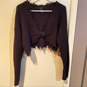 Cute crop sweater